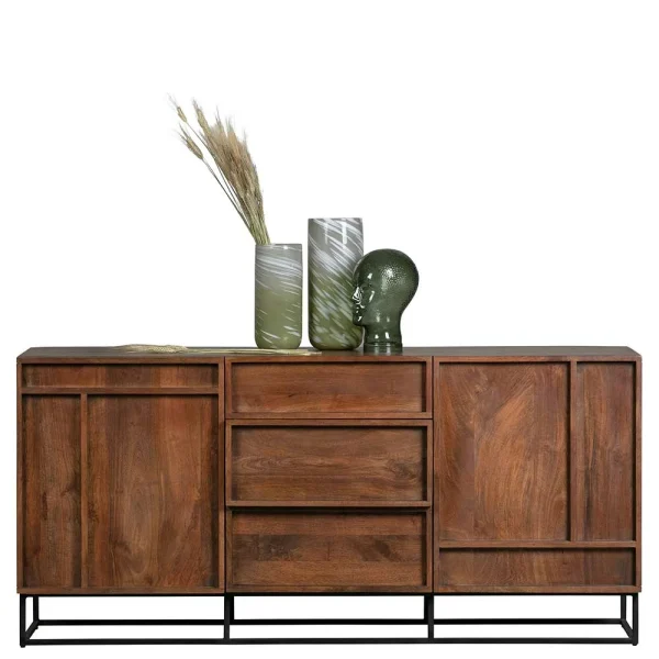 160x75x44 Design Anrichte Aus Mangobaum – Stuva 3