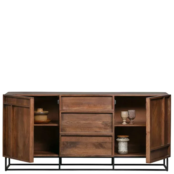 160x75x44 Design Anrichte Aus Mangobaum – Stuva 5