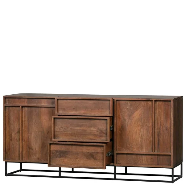 160x75x44 Design Anrichte Aus Mangobaum – Stuva 6