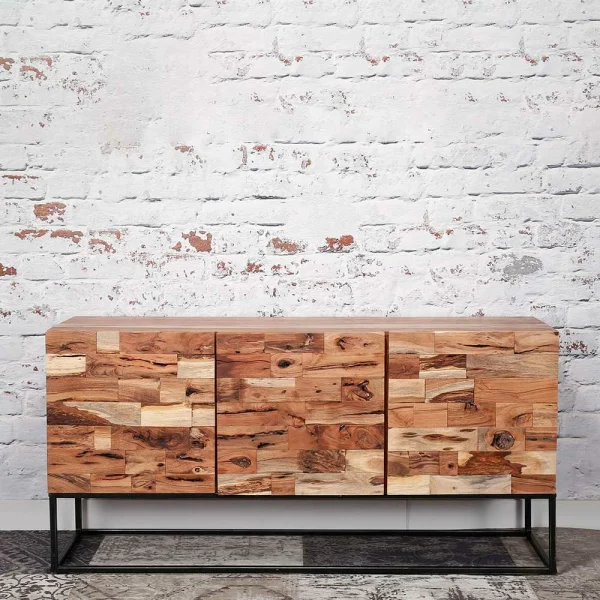 160x81x45 Loft Design-Sideboard Aus Akazie – Santorin 3