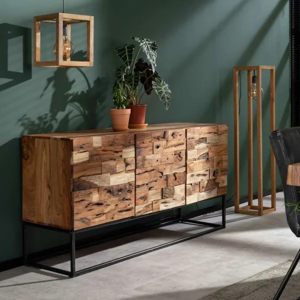 160x81x45 Loft Design-Sideboard Aus Akazie – Santorin 5
