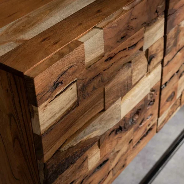 160x81x45 Loft Design-Sideboard Aus Akazie – Santorin 6