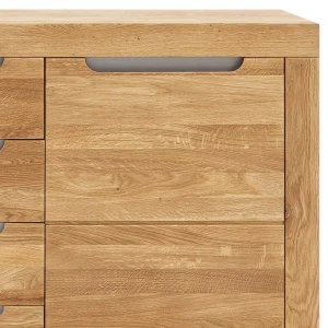 160x82x44 Massives Sideboard Aus Wildeiche Bianco – Jiango 15