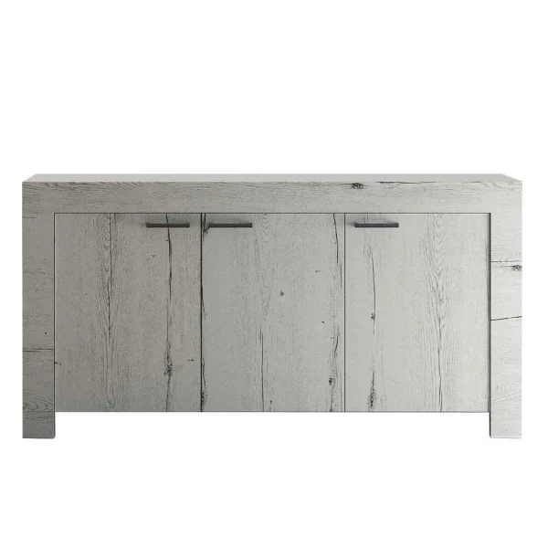 160×83 Cm Türen-Sideboard In Weißeiche – Izento 1