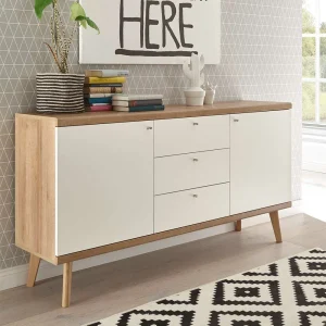 160x83x40 Scandi Anrichte Zweifarbig – Cablos 10