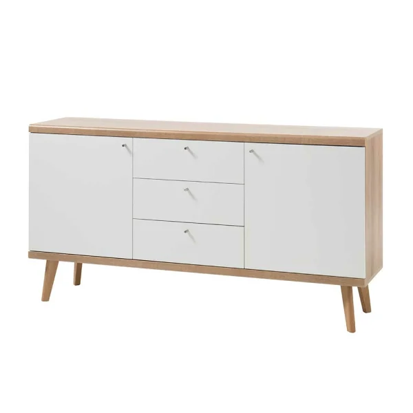 160x83x40 Scandi Anrichte Zweifarbig – Cablos 1
