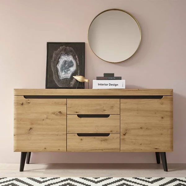 160x83x40 Sideboard Im Skandi Chic Modern – Olcian 3