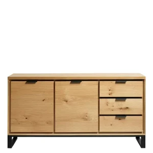 160x83x45 Sideboard Mit Bügelgestell Aus Metall – Essvira 12