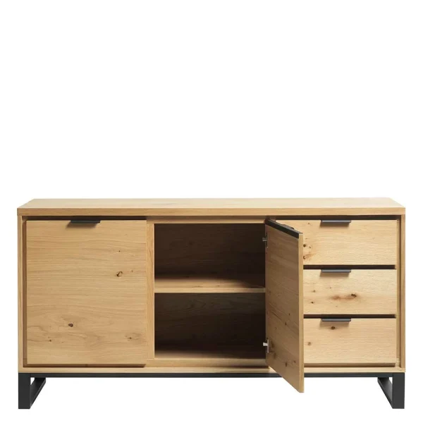 160x83x45 Sideboard Mit Bügelgestell Aus Metall – Essvira 5