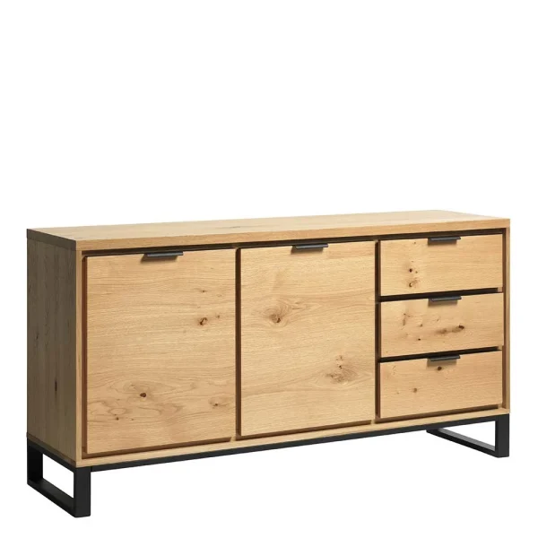 160x83x45 Sideboard Mit Bügelgestell Aus Metall – Essvira 1