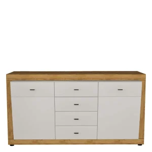 160x85x39 Sideboard In Weiß Glänzend – Sofia 8
