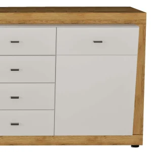 160x85x39 Sideboard In Weiß Glänzend – Sofia 10