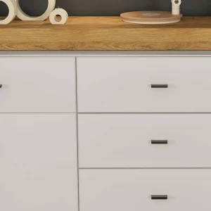 160x85x39 Sideboard In Weiß Glänzend – Sofia 12