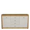 160x85x39 Sideboard In Weiß Glänzend – Sofia 20