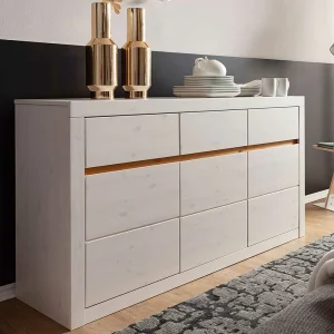 160x85x42 Kiefer Sideboard Gebeizt & Lackiert – Meuvrun 9