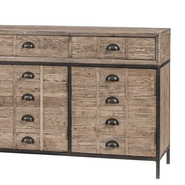 160x85x45 Vintage Sideboard Aus Recyclingholz – Uvolph 4