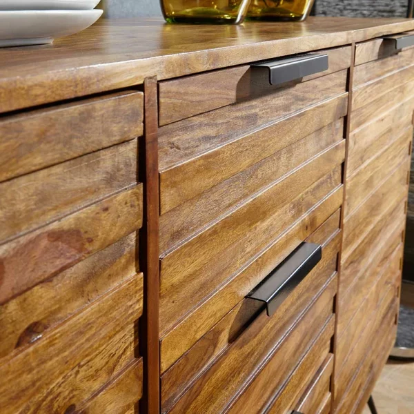 160x88x40 Sideboard Aus Massivem Holz – Dicna 5