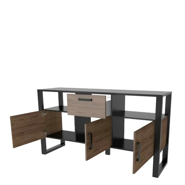 160x90x45 Sideboard Mit Zwei Offenen Fächern – Dudleys 7