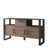 160x90x45 Sideboard Mit Zwei Offenen Fächern – Dudleys 20