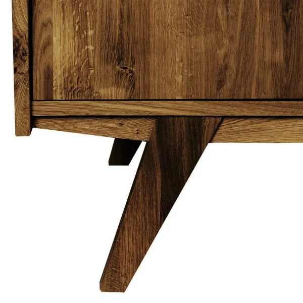 160x90x50 Sideboard In Nussbaumfarben Lackiert – Nadelle 4