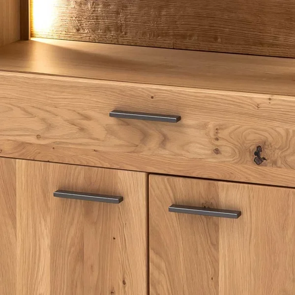 165x115x37 Wohnzimmerschrank In Asteiche Bianco – Vedreda 6