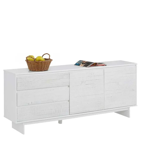 165x68x35 Sideboard In Weiß Lasiert – Vagniu 3