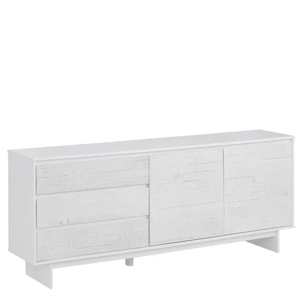 165x68x35 Sideboard In Weiß Lasiert – Vagniu 1