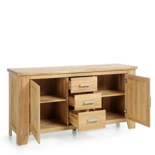 165x85x47 Wildeiche Sideboard Mit Soft Close – Miarizia 5