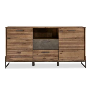 167x87x50 Factory Style Sideboard Aus Akazie – Intinesta 12