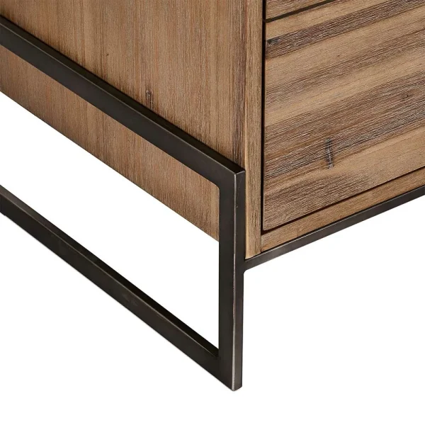 167x87x50 Factory Style Sideboard Aus Akazie – Intinesta 6