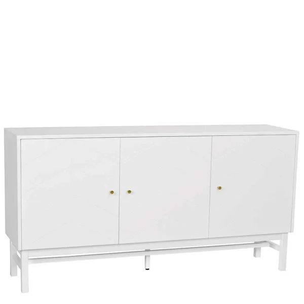 169x87x42 Scandi Anrichte Mit Drei Türen – Rafaet 1