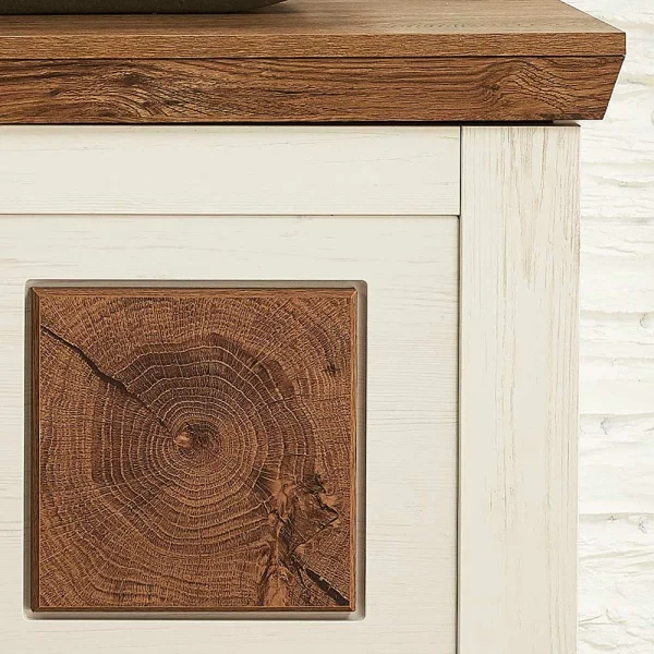 169x91x47 Country Style Anrichte In Weiß – Noiala 4
