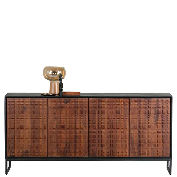 170x80x40 Retro Style Sideboard In Nussbaum – Montresor 3