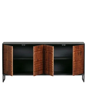 170x80x40 Retro Style Sideboard In Nussbaum – Montresor 12