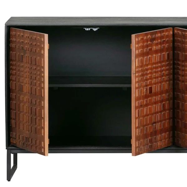 170x80x40 Retro Style Sideboard In Nussbaum – Montresor 5