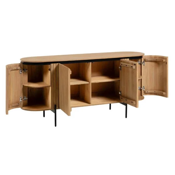 170x81x50 Design Sideboard In Ovaler Form – Ilvenda 5