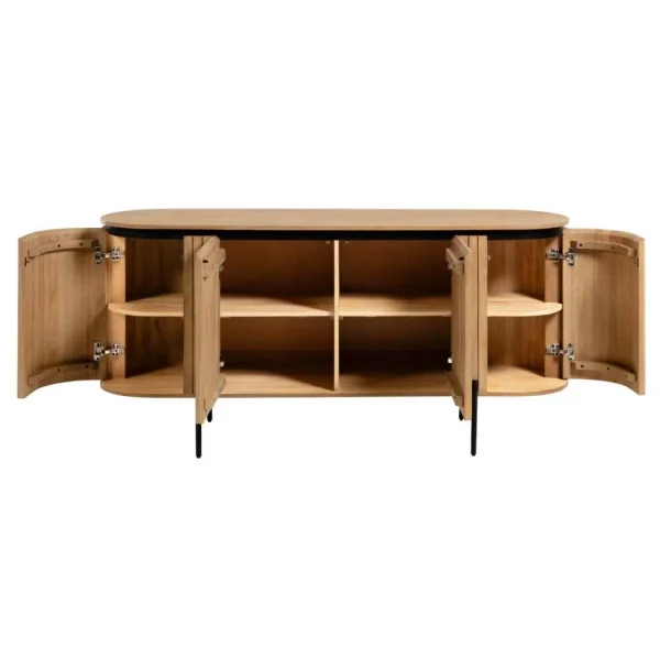170x81x50 Design Sideboard In Ovaler Form – Ilvenda 6