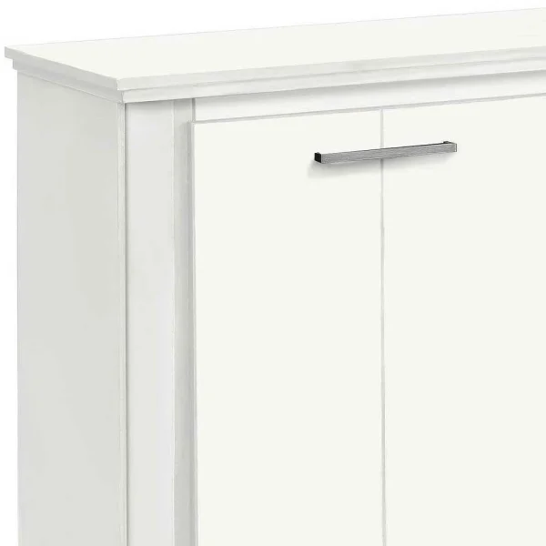 170x82x35 Weißes Sideboard Auf Sockel – Enzetra 5