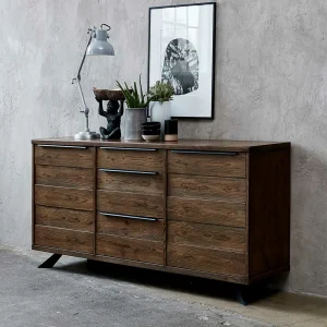 170x85x45 Sideboard In Wildeiche Dunkel – Utjavas 10