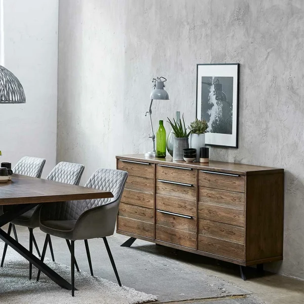 170x85x45 Sideboard In Wildeiche Dunkel – Utjavas 7