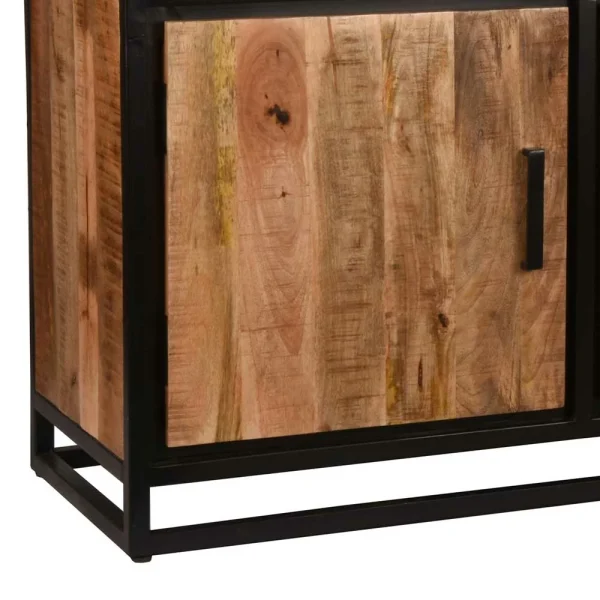 170x90x45 Industrial Sideboard Mit Bügelgestell Aus Metall – Piatrasun 6