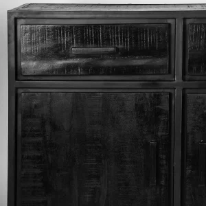 170x90x45 Industry Sideboard In Schwarz – Esturado 16