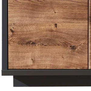 170x92x45 Sideboard In Eiche Dunkel & Grau – Maveira 16