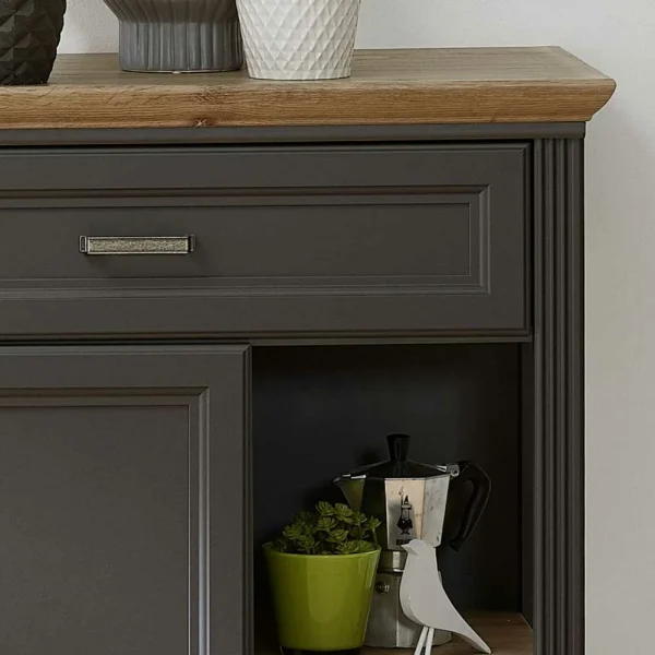171x102x48 Landhaus Sideboard In Grau – Thumbs 4