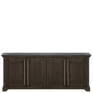 171x70x39 4-türiges Sideboard In Kiefer Dunkel – Syvila 12