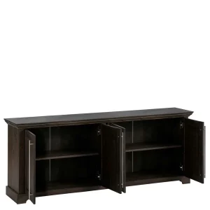 171x70x39 4-türiges Sideboard In Kiefer Dunkel – Syvila 14