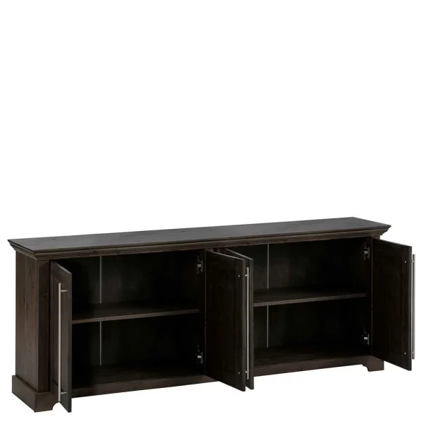 171x70x39 4-türiges Sideboard In Kiefer Dunkel – Syvila 5