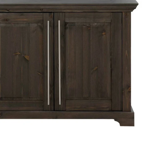 171x70x39 4-türiges Sideboard In Kiefer Dunkel – Syvila 7