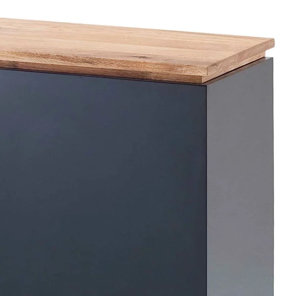 172x81x40 Hochglanz Kommode In Schwarz – Ercurs I 5