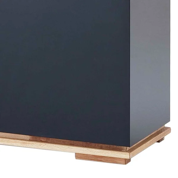 172x81x40 Hochglanz Kommode In Schwarz – Ercurs I 6